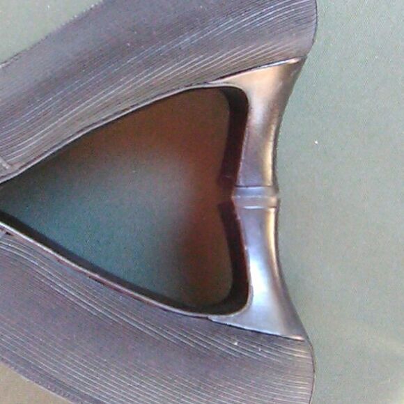 Larry Stuart Black Fabric Heels - Picture 10 of 12